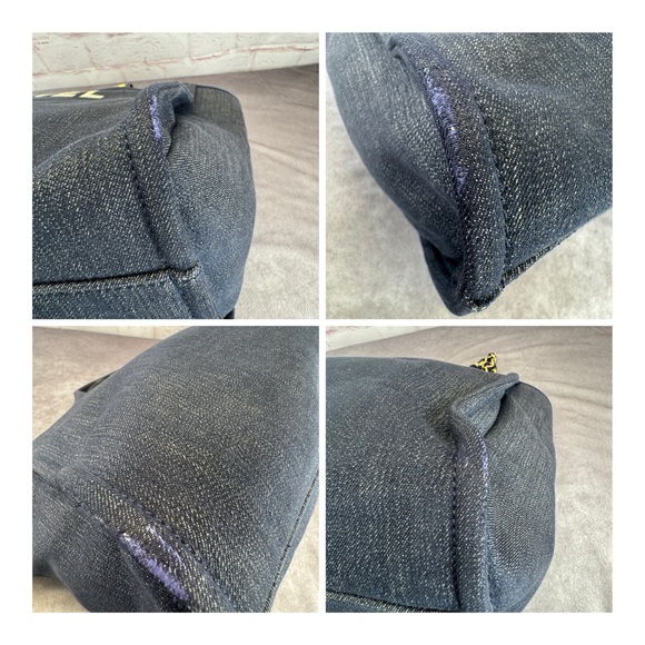 Chanel Denim Deauville Large Denim Tote Bag - Picture 14 of 16